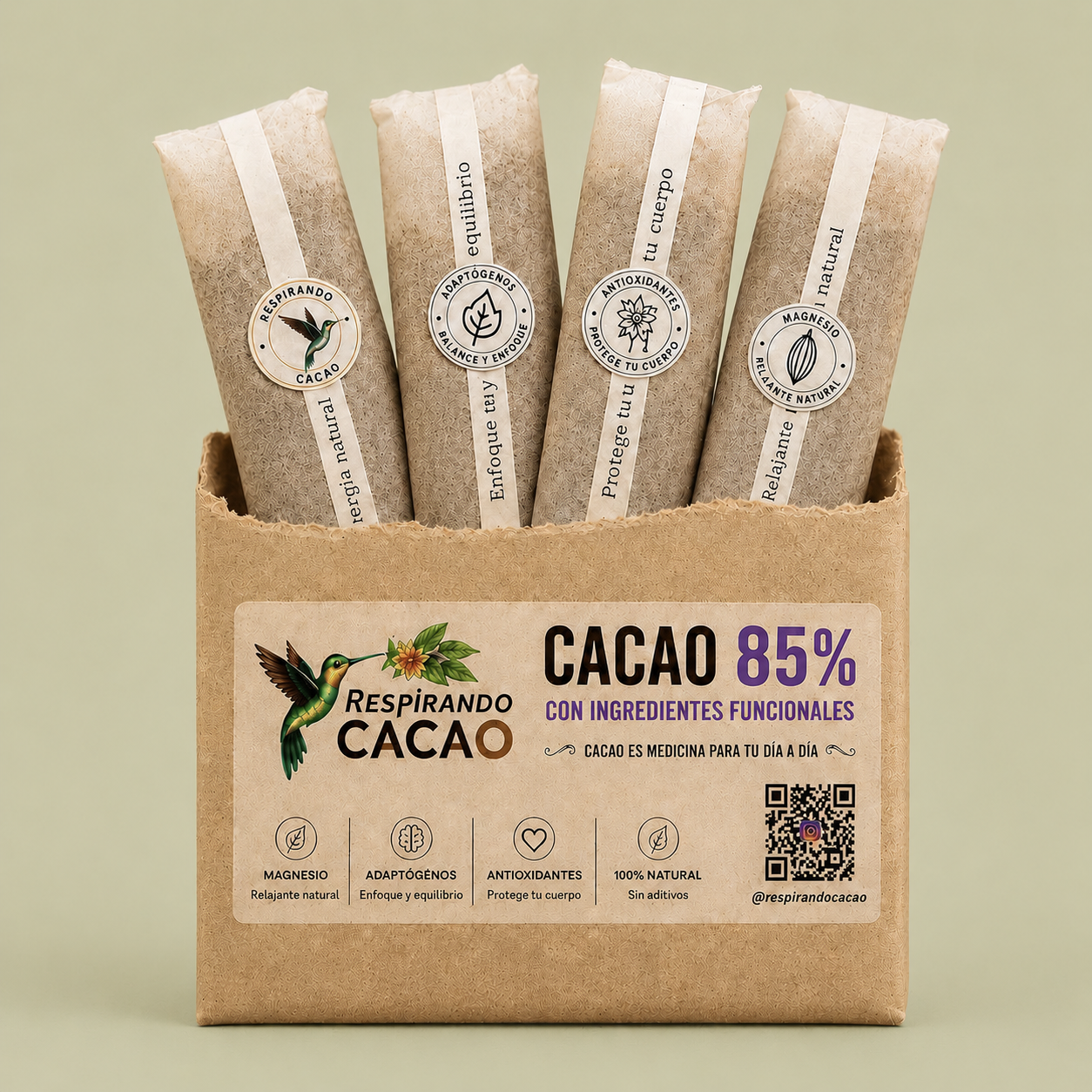 Barras psicoterapéuticas ( 1 pack de 12 unidades)
