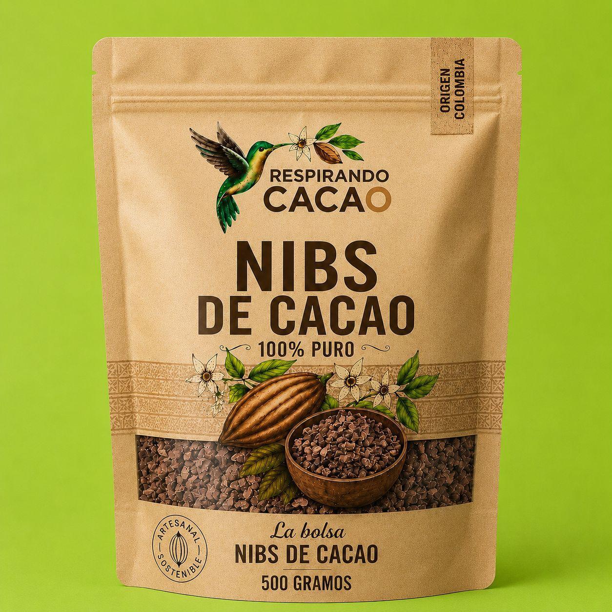 Nibs de Cacao Artesanal  500 gr